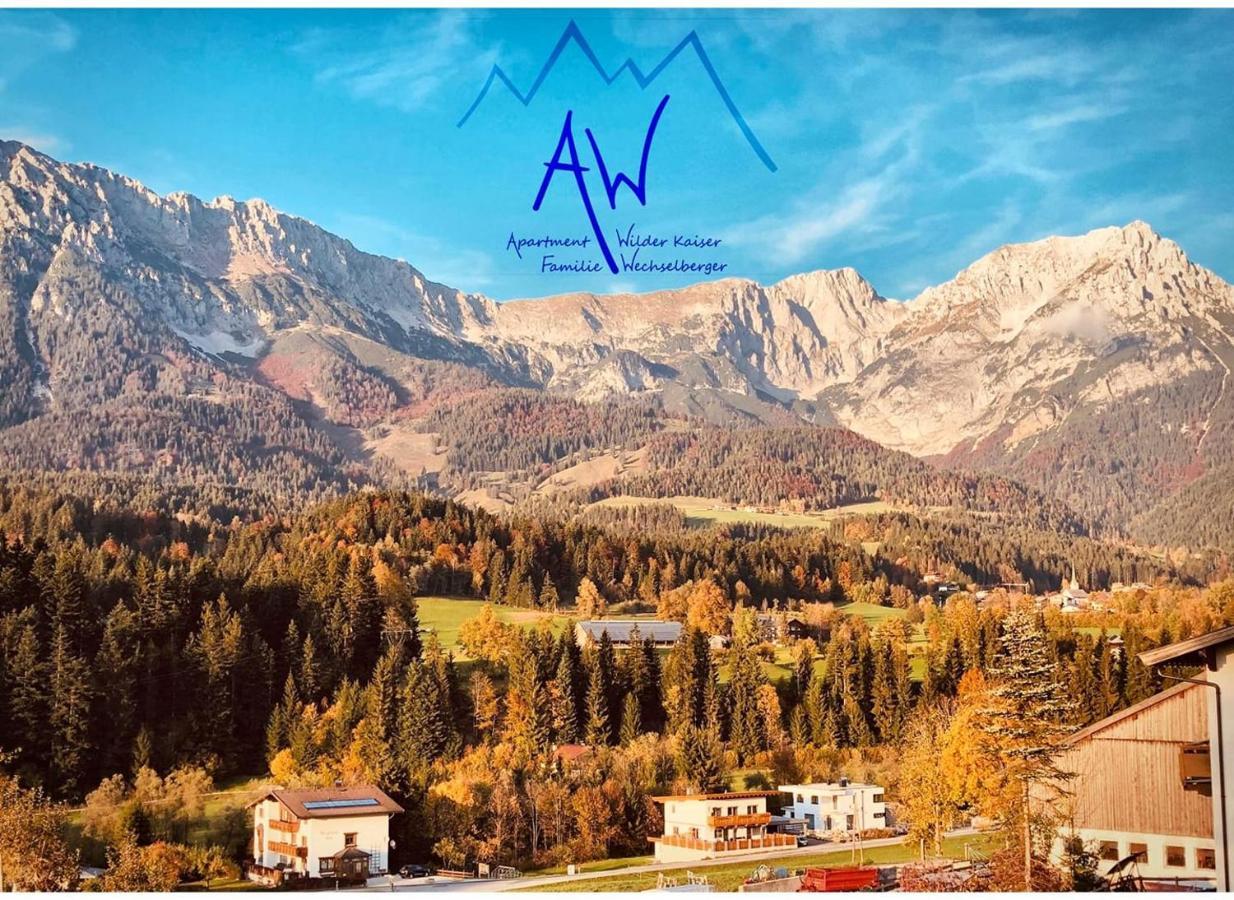 Aw - Apartment Wilder Kaiser เชฟเฟา อัม วิลเดนไคเซอร์ ภายนอก รูปภาพ